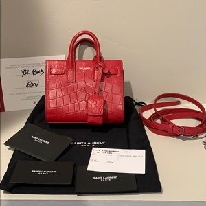 SOLD [ RARE ] SAINT LAURENT TOY SAC DE JOUR